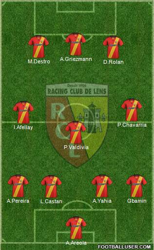 Racing Club de Lens Formation 2013