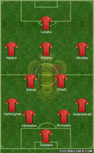 Belgium Formation 2013