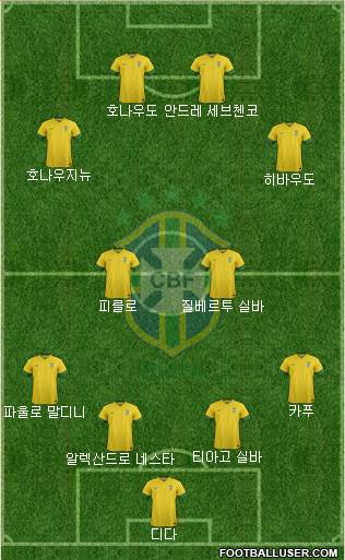 Brazil Formation 2013