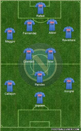 Napoli Formation 2013