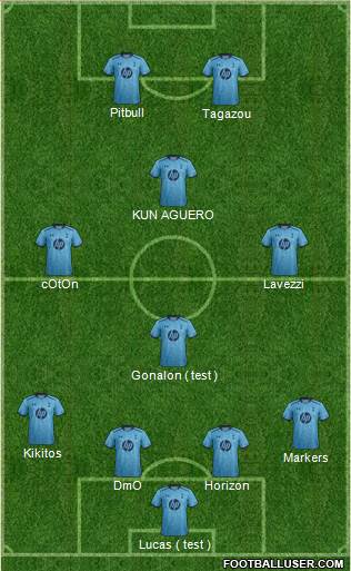 Tottenham Hotspur Formation 2013