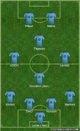 Tottenham Hotspur Formation 2013
