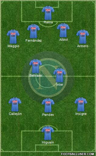 Napoli Formation 2013