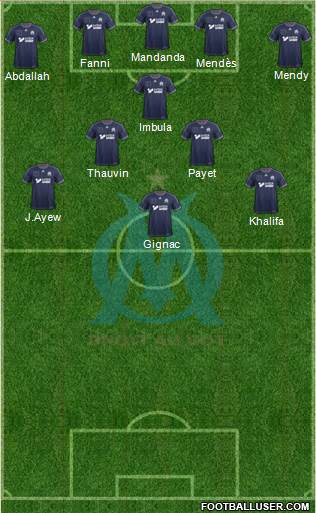 Olympique de Marseille Formation 2013