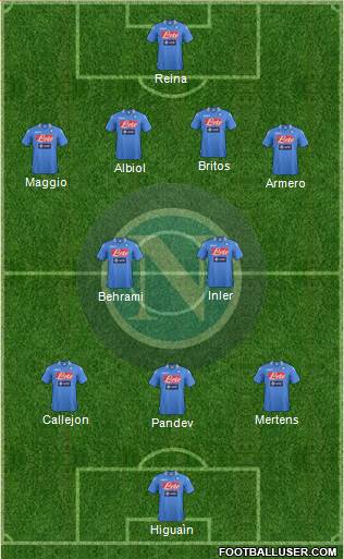 Napoli Formation 2013