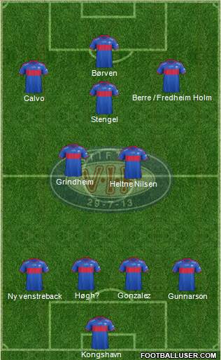 Vålerenga Fotball Formation 2013