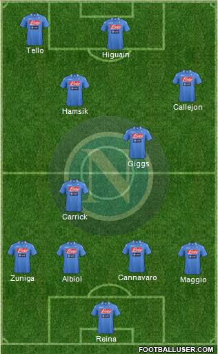 Napoli Formation 2013