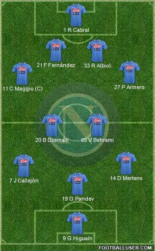 Napoli Formation 2013