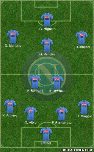 Napoli Formation 2013