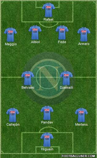Napoli Formation 2013