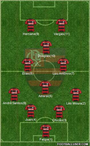 CR Flamengo Formation 2013
