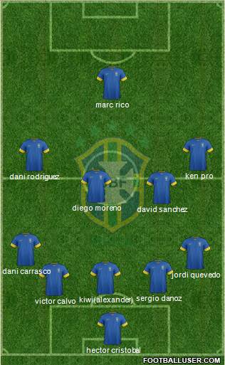 Brazil Formation 2013