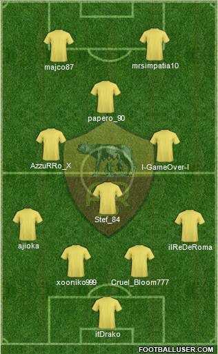 AS Roma Formation 2013