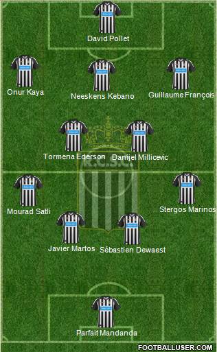 Sporting du Pays de Charleroi football formation