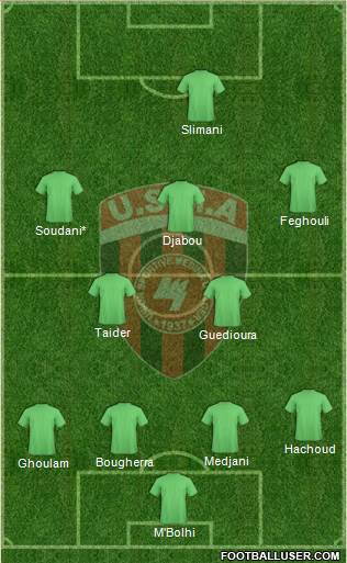 Union Sportive de la Médina d'Alger Formation 2013