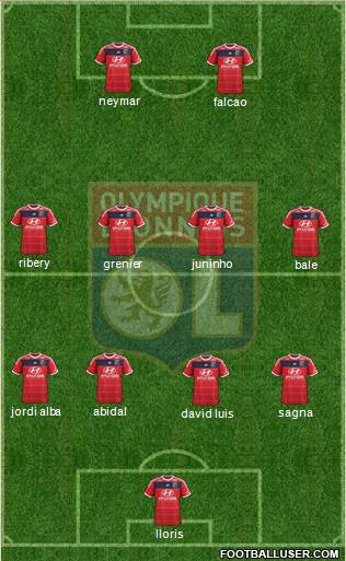 Olympique Lyonnais Formation 2013