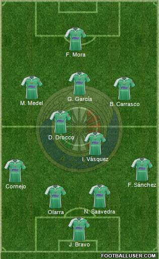 CD Audax Italiano de La Florida S.A.D.P. Formation 2013