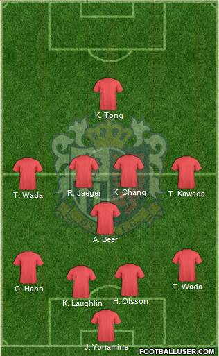 Cerezo Osaka Formation 2013