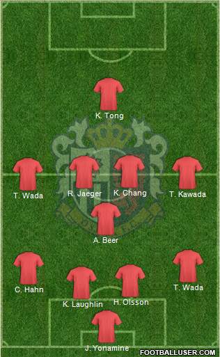 Cerezo Osaka football formation