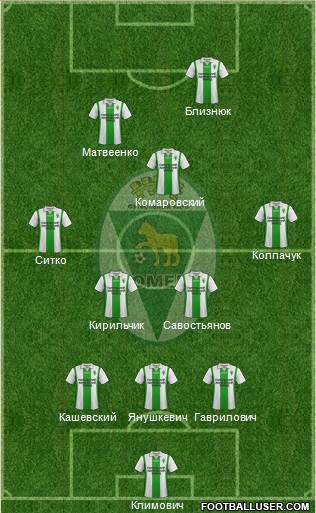 FC Gomel Formation 2013