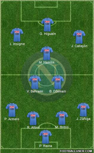 Napoli Formation 2013