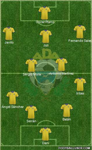 A.D. Alcorcón Formation 2013