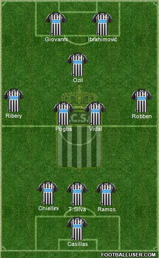 Sporting du Pays de Charleroi football formation