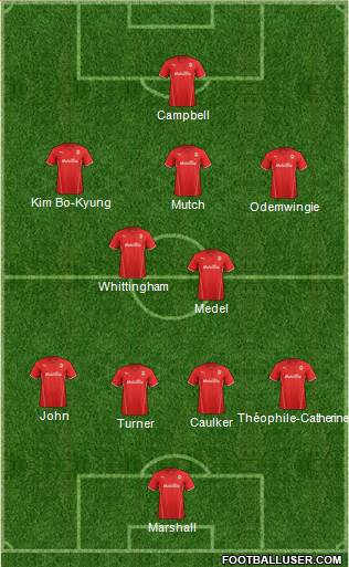Cardiff City Formation 2013