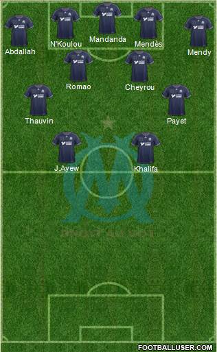 Olympique de Marseille Formation 2013