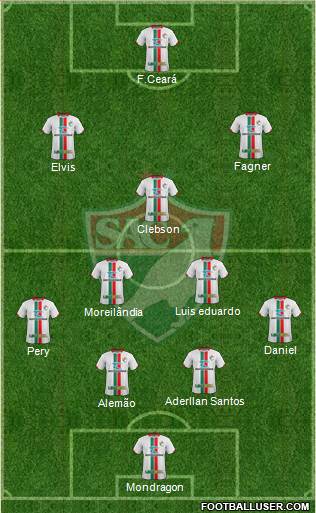 Salgueiro AC Formation 2013
