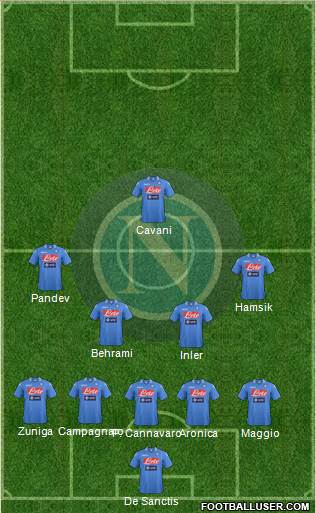 Napoli Formation 2013