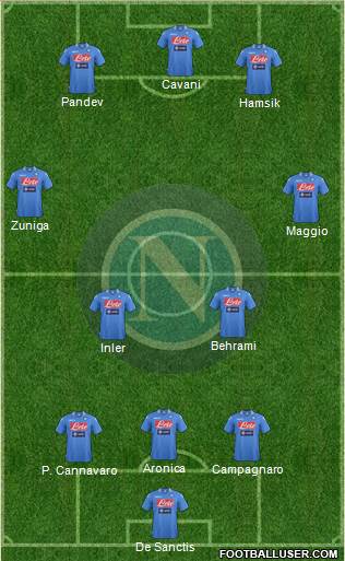Napoli Formation 2013