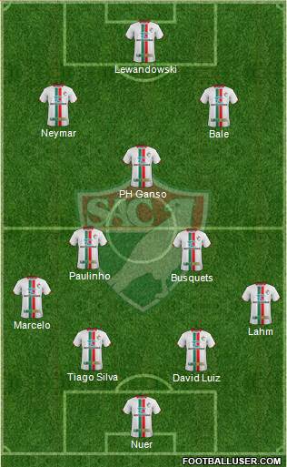Salgueiro AC Formation 2013