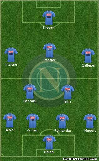 Napoli Formation 2013