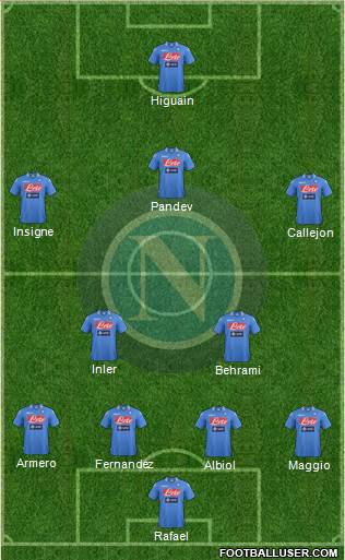 Napoli Formation 2013
