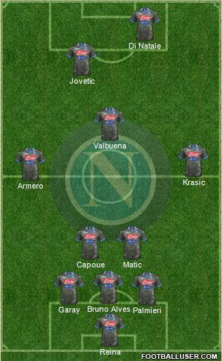 Napoli Formation 2013
