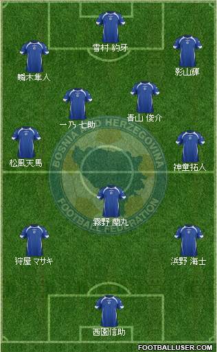 Bosnia and Herzegovina Formation 2013
