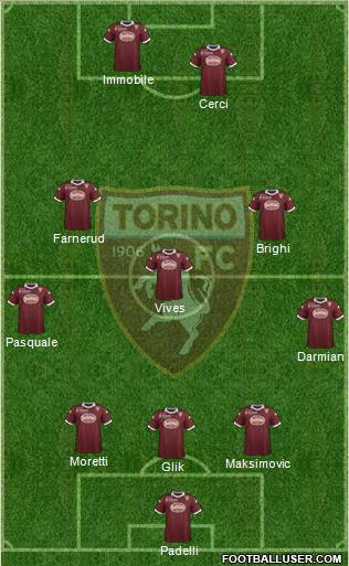 Torino Formation 2013