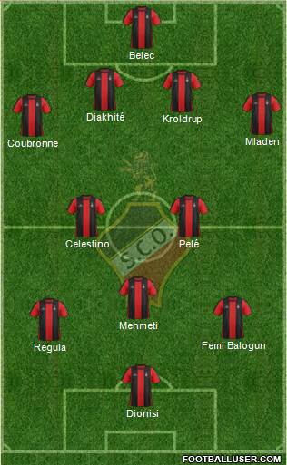Sporting Clube Olhanense Formation 2013