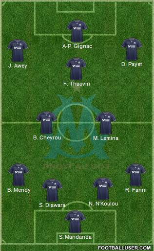 Olympique de Marseille Formation 2013