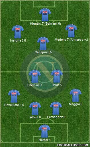 Napoli Formation 2013