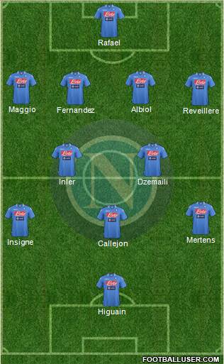Napoli Formation 2013