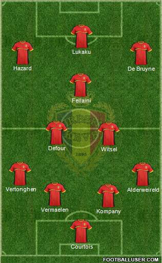 Belgium Formation 2013