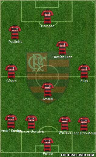 CR Flamengo Formation 2013
