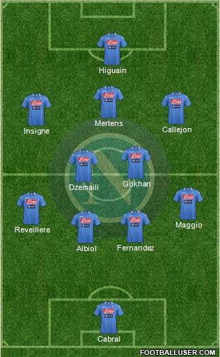 Napoli Formation 2013