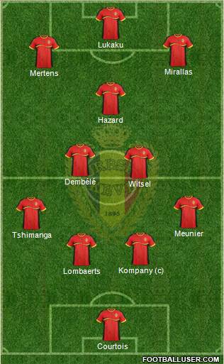 Belgium Formation 2013