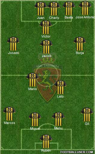 R. Zaragoza S.A.D. Formation 2013