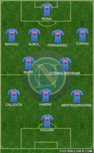 Napoli Formation 2013