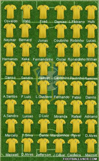 Brazil Formation 2013