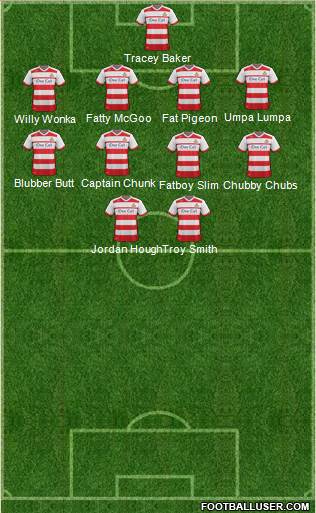 Doncaster Rovers Formation 2013
